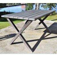 Scottsdale spisebord 190 cm - Grålaserat furu Scottsdale spisebord 190 cm - Grålaserat furu