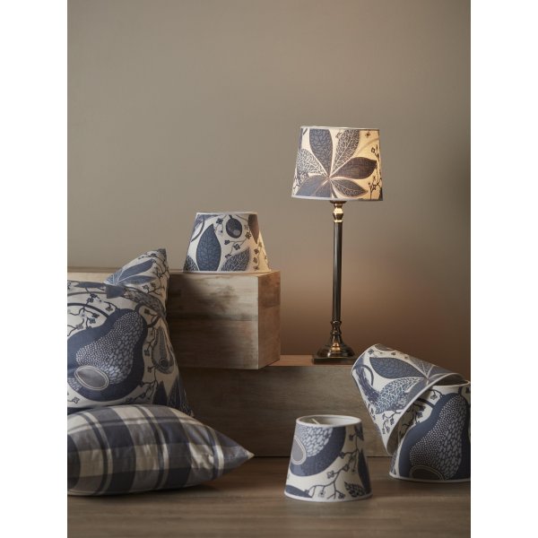 Mia Frank lampeskjerm - Lysebl