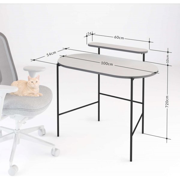 Lob skrivebord - Eik Lob skrivebord - Eik