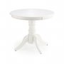Dana spisebord 90-124 cm - Hvit + Flekkfjerner for mbler