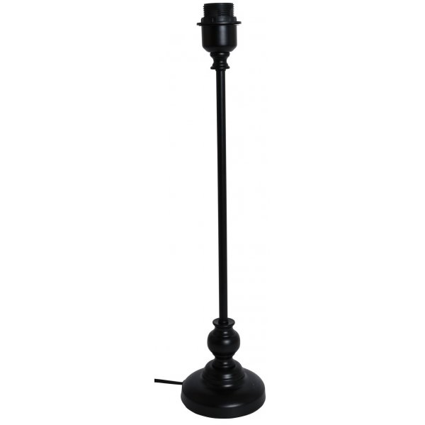Anna lampefot H53 cm - Svart