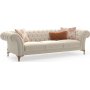 Bianca 3-seters sofa - Krem