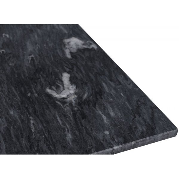 Paladium sofabord - Krom / Ekte gr marmor