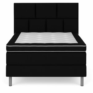 Hilton Deluxe kontinentalseng 120200 cm - Svart