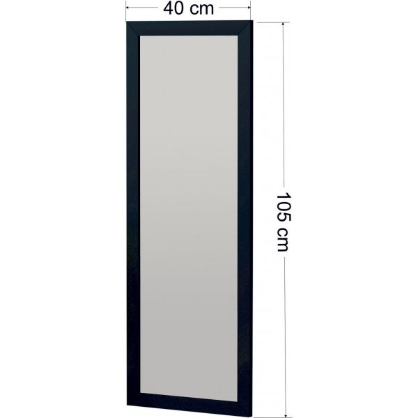 Omilo veggspeil - Sort Omilo veggspeil - Sort
