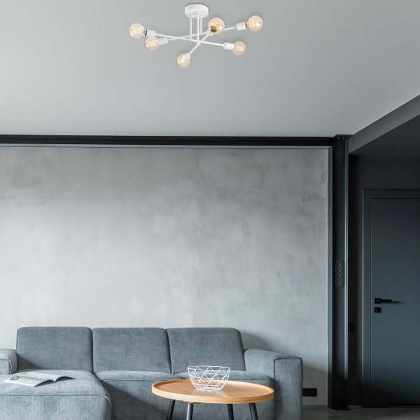 Flo taklampe - Hvit Flo taklampe - Hvit