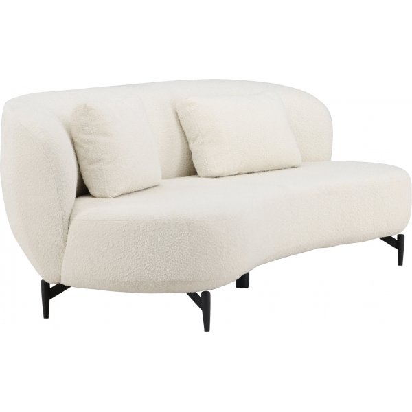 Luna 3-seters sofa - Sort/Hvit Luna 3-seters sofa - Sort/Hvit