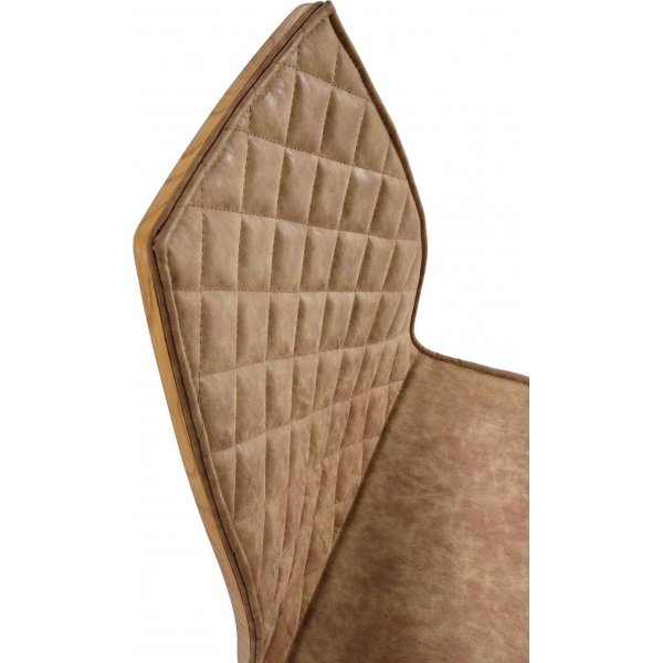 Dollie spisestol - beige/brun Dollie spisestol - beige/brun