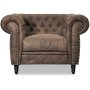 Ashford chesterfield lenestol - Brunt kolr