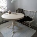 Kundebilde Spisebord Fitchburg 106-141 cm - Ecru