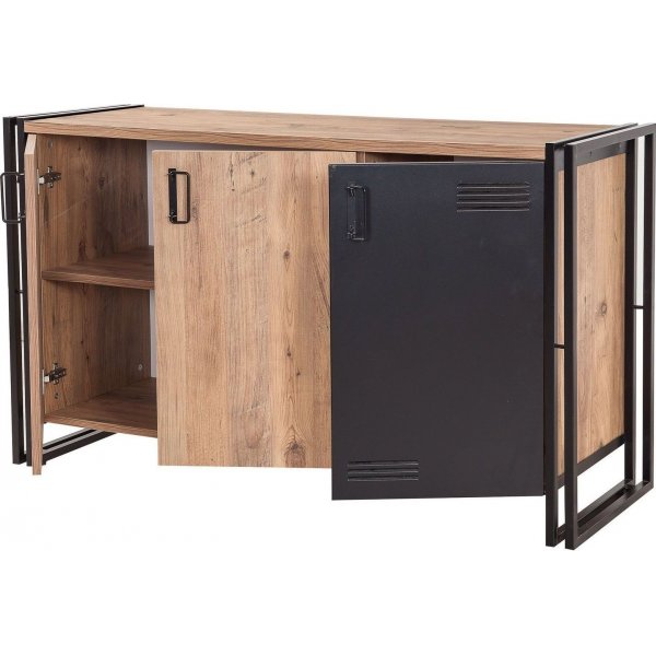 Cosmo Nora skjenk - Furu/svart Cosmo Nora skjenk - Furu/svart