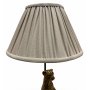 Belina lampeskjerm i grovt lin - Beige