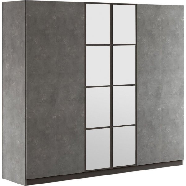 Home garderobe 3 - Antrasitt/gr