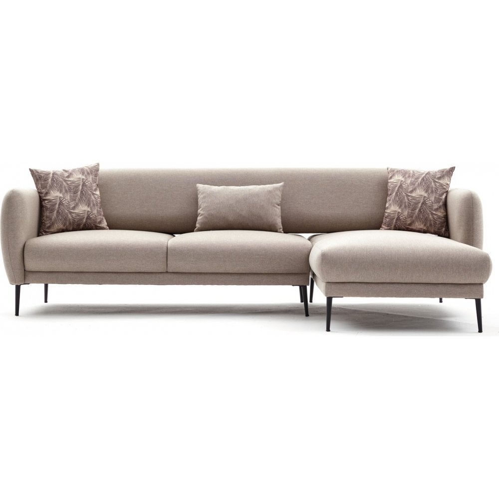 Venus sovesofa høyre - Krem - Sovesofaer, Sofaer
