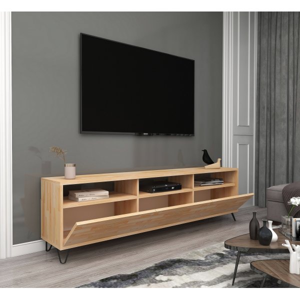 Holly mediebenk - Furu Holly mediebenk - Furu