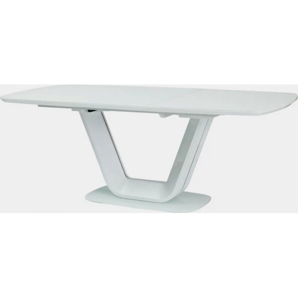 Bumbi spisebord 140-200 cm - Hvitt Bumbi spisebord 140-200 cm - Hvitt