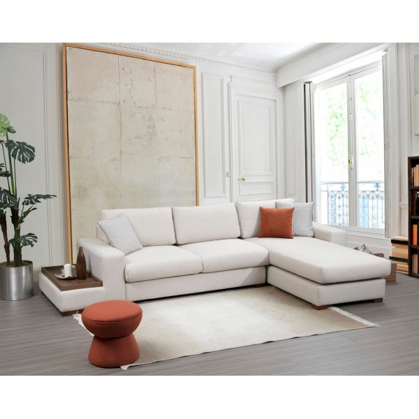 Lange divansofa - Beige Lange divansofa - Beige