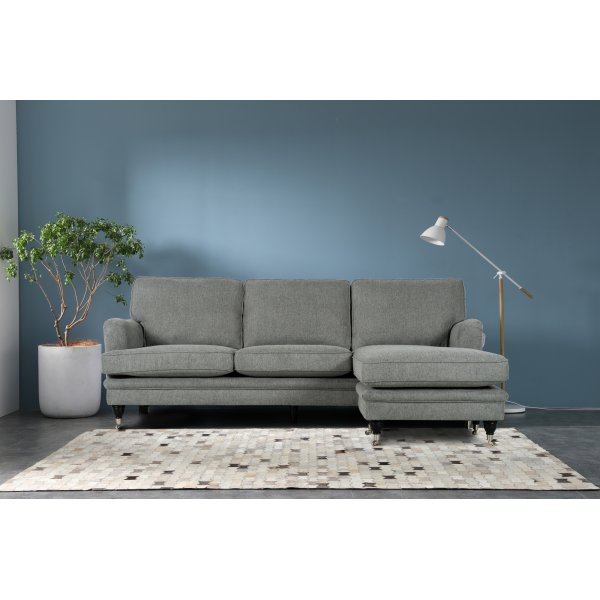 Howard-sofa med sjeselong - Grå Howard-sofa med sjeselong - Grå