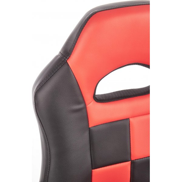 Alfrida kontorstol - Sort/rød Alfrida kontorstol - Sort/rød