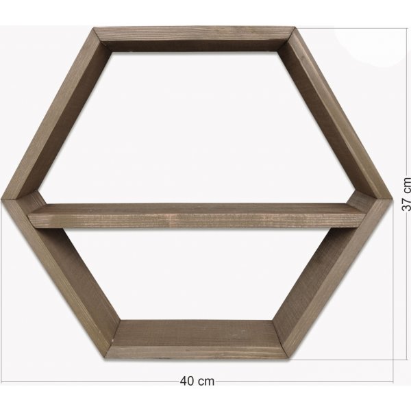 Rafa vegghylle 109 - Valnøtt Rafa vegghylle 109 - Valnøtt