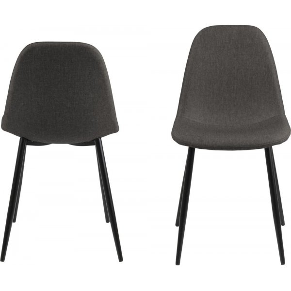 Wilma Spisestol - Gr�/svart