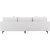 Sofia 3-seters sofa - Beige lin