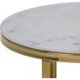 Alisma bord 35/45 cm - Hvit