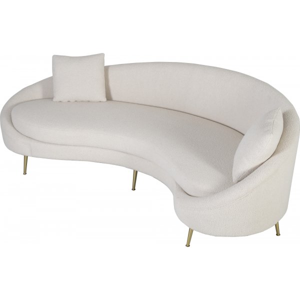 Sofa buet 255 cm beige