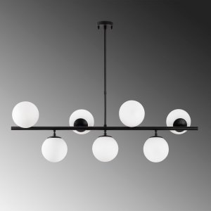 Fasettert taklampe 10525 - Sort