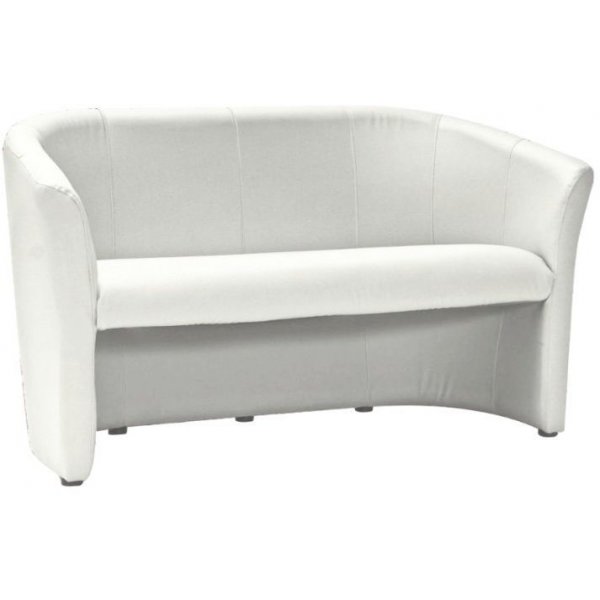 Charity 3-seters sofa - Hvit (PU)