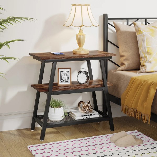 Marlena sidebord Brun - 60 x 36 cm Marlena sidebord Brun - 60 x 36 cm