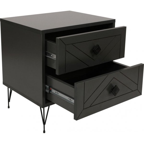 Luna nattbord - Antrasitt Luna nattbord - Antrasitt