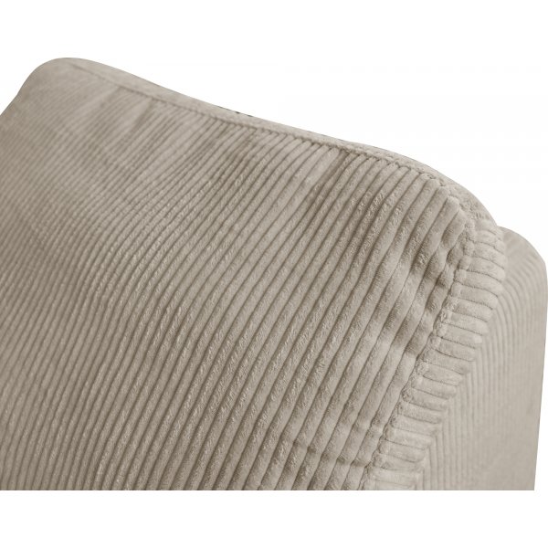 Modulsofa 320 cm i beige kordfløyel - Vera Modulsofa 320 cm i beige kordfløyel - Vera