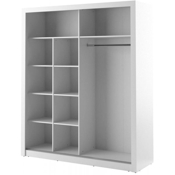 Mervyn garderobe 203 - Hvit