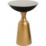 Kalk sidebord 56 cm - Gull/svart