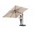 Marbella sandfarget parasoll 300x300 cm