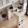 Style barbord - Hvit/marmor