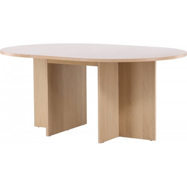 Strada spisebord 120-170 x 120 cm - Whitewash Strada spisebord 120-170 x 120 cm - Whitewash