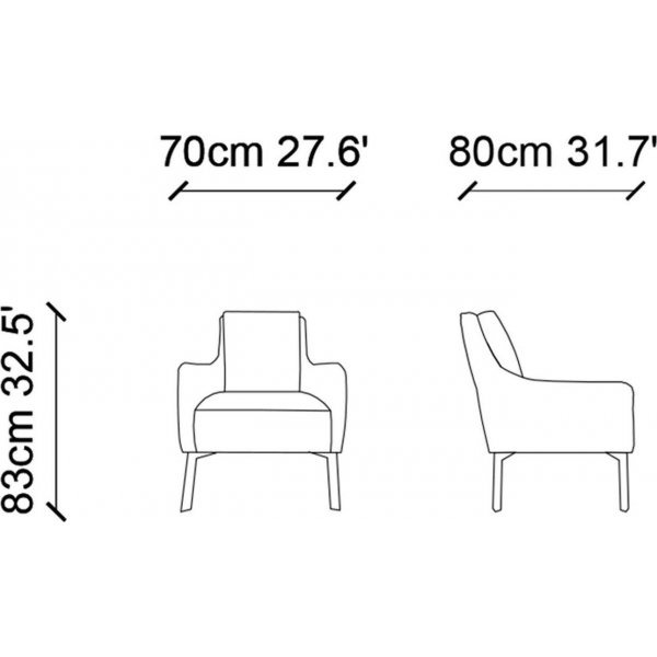 Nemo lenestol - Lysegrå Nemo lenestol - Lysegrå