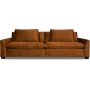Gabby 4-seters sofa - Brun flyel