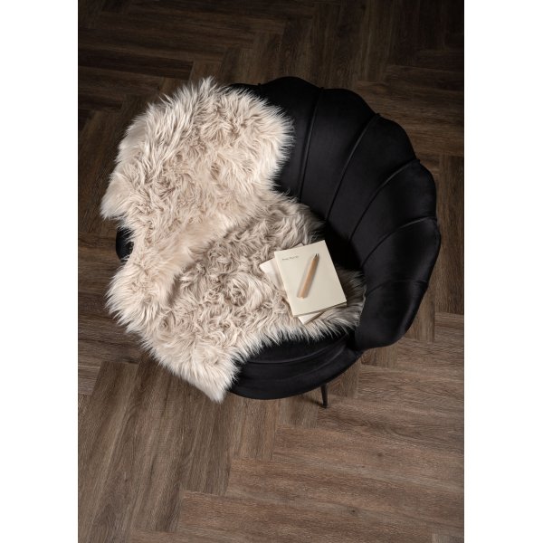 Katy fold 60 x 90 cm - Beige fuskepels