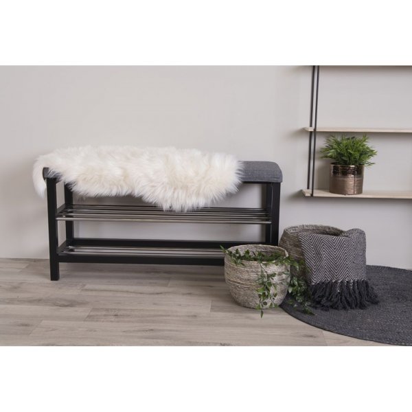 Lammeskinn imitasjon - Natur - 50x85