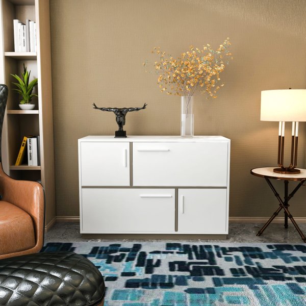 Mares skap - Hvit/grå Mares skap - Hvit/grå