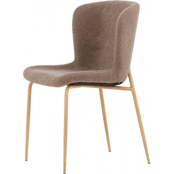 Modesto spisestol - Brun boucle Modesto spisestol - Brun boucle