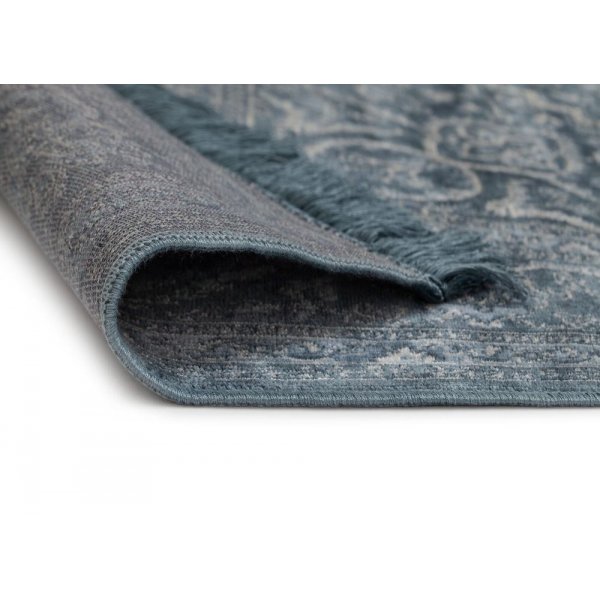 Maskinvevet teppe Casablanca Kashan - Blå Maskinvevet teppe Casablanca Kashan - Blå