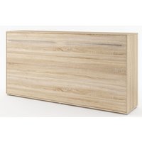 Sengeskap compact living horisontalt (90 x 200 cm fellbar seng) - Lys eik Sengeskap compact living horisontalt (90 x 200 cm fellbar seng) - Lys eik