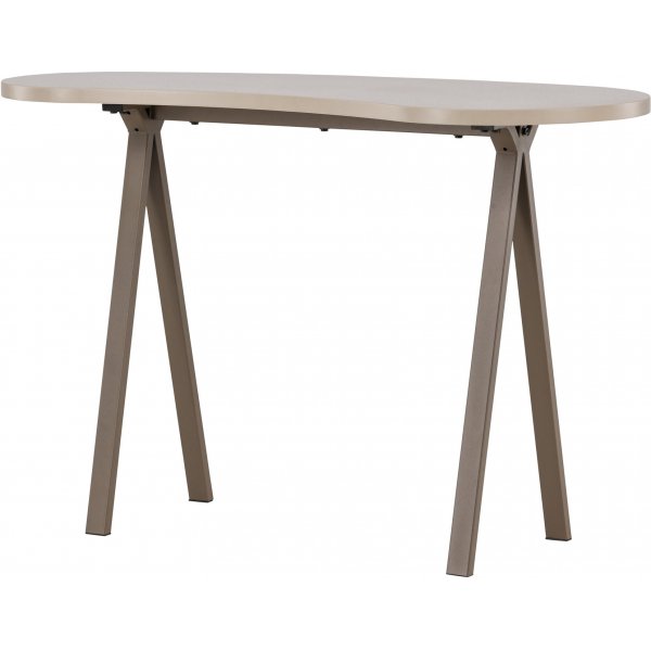 Holmestrand skrivebord 115 x 50 cm - Beige/Brun