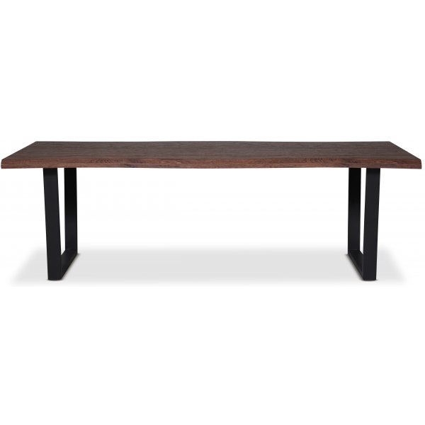 Bretagne spisebord 240 cm - Brun/svart Bretagne spisebord 240 cm - Brun/svart