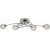 Excel Plafond 4 stk lyskilder - Krom