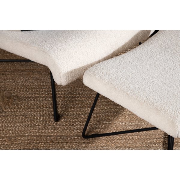 Laconia lenestol - Hvit Laconia lenestol - Hvit